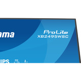iiyama ProLite XB2495WSC-B1, LED-Monitor 61.1 cm (24 Zoll), schwarz (matt), WUXGA, IPS, HDMI, USB-C, USB-Hub, 100Hz Panel