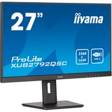 iiyama ProLite XUB2792QSC-B5, LED-Monitor 68.5 cm(27 Zoll), schwarz, QHD, USB-C, 75 Hz