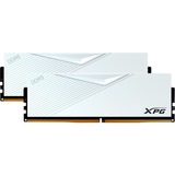 ADATA DIMM 32 GB DDR5-6000 (2x 16 GB) Dual-Kit, Arbeitsspeicher weiß, AX5U6000C4016G-DCLAWH, XPG LANCER, INTEL XMP
