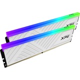 ADATA DIMM 64 GB DDR4-3600 (2x 32 GB) Dual-Kit , Arbeitsspeicher weiß, AX4U360032G18I-DTWHD35G, XPG Spectrix D35G, INTEL XMP