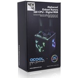 Alphacool Eisbaer Aurora HPE Edition 360 CPU AIO 360mm, Wasserkühlung schwarz