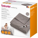 Beurer HD 150 XXL Cosy, Heizdecke taupe/braun, 150 x 200 cm