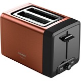 Bosch Kompakt-Toaster DesignLine TAT4P429DE kupfer/schwarz