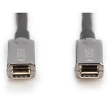 Digitus 4K USB-C AOC AV-Anschlusskabel schwarz, 10 Meter