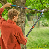 GARDENA Astschere TeleCut Pro L grau/türkis, 65cm - 90cm