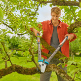 GARDENA Astschere TeleCut Pro L grau/türkis, 65cm - 90cm