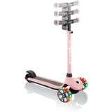 GLOBBER One K E-Motion Plus 4 Plus, E-Scooter rosa, mit Leuchtrollen