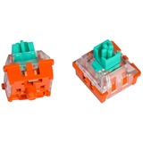 Keychron Lava Optical Mint Switch-Set, Tastenschalter mint/transparent, 87 Stück