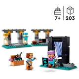 LEGO 21252 Minecraft Die Waffenkammer, Konstruktionsspielzeug 