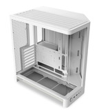 NZXT H6 ( 2026 ) All White, Tower-Gehäuse weiß, Tempered Glass x 2