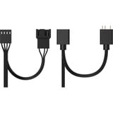 Ocypus Gamma F12 Elite ARGB, Gehäuselüfter schwarz, Reverse, 3er Pack, 120 mm