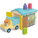 PLAYMOBIL 71686 Junior: LKW mit Sortiergarage, Konstruktionsspielzeug 