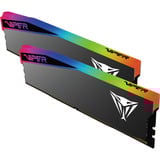 Patriot DIMM 64 GB DDR5-6400 (2x 32 GB) Dual-Kit, Arbeitsspeicher schwarz, VEUR564G6432K, Viper Elite 5 Ultra RGB, INTEL XMP, AMD EXPO