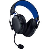 Razer BlackShark V3 X Hyperspeed for PlayStation, Gaming-Headset schwarz/blau, 2,4 GHz-Dongle, Bluetooth, USB