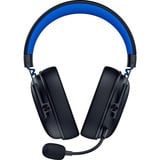 Razer BlackShark V3 X Hyperspeed for PlayStation, Gaming-Headset schwarz/blau, 2,4 GHz-Dongle, Bluetooth, USB