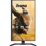 iiyama G-Master GB3290QSU-B1 Gold-Phoenix, Gaming-Monitor 80 cm (31.5 Zoll), schwarz (matt), QHD, IPS, Free-Sync-Premium, 240Hz Panel
