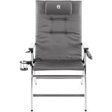 Coleman Gepolsterter Liegestuhl, 5 Positionen 2000038333, Camping-Stuhl grau/silber