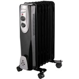 Gutfels Öl-Radiator HR32007 schwarz/grau, 2.000 Watt