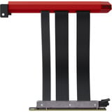 HYTE PCIe 5.0 Hyper Riser, Verlängerungskabel rot/schwarz, 20cm