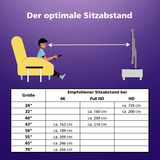 JVC LT-40VF4455, LED-Fernseher 102 cm (40 Zoll), schwarz, FullHD, Tripple Tuner, Media Player