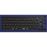 Keychron Q2 Barebone ISO, Gaming-Tastatur blau, Hot-Swap, Aluminiumrahmen, RGB