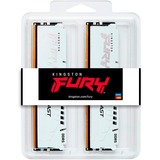 Kingston FURY DIMM 64 GB DDR5-6000 (2x 32 GB) Dual-Kit, Arbeitsspeicher weiß, KF560C30BWK2-64, Fury Beast, INTEL XMP