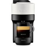 Krups Nespresso Vertuo Pop Coconut White XN9201, Kapselmaschine schwarz/weiß