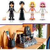 LEGO 76781 Wednesday - Wednesdays und Enids Zimmer im Studentenwohnheim, Konstruktionsspielzeug 