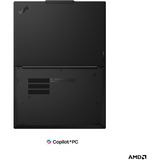 Lenovo ThinkPad T14 AMD G7 (21WV002YGE), Notebook schwarz, AMD Ryzen AI 7 450, AMD Radeon 860M, 32 GB DDR5, 512 GB (512 GB SSD), Windows 11 Pro