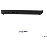 Lenovo ThinkPad T14 AMD G7 (21WV002YGE), Notebook schwarz, AMD Ryzen AI 7 450, AMD Radeon 860M, 32 GB DDR5, 512 GB (512 GB SSD), Windows 11 Pro