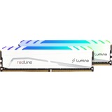 Mushkin DIMM 64 GB DDR4-3600 (2x 32 GB) Dual-Kit, Arbeitsspeicher weiß, MLB4C360JNNM32GX2, Redline Lumina, INTEL XMP