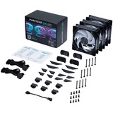 Phanteks D30-120 PWM Regular, Gehäuselüfter schwarz, 3er Pack