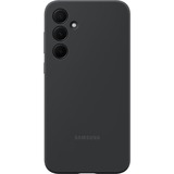 SAMSUNG Silicone Case, Handyhülle schwarz, Samsung Galaxy A35 5G