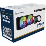 SilverStone SST-PF240-ARGB-V2 240mm, Wasserkühlung schwarz, inkl. RGB-Controller