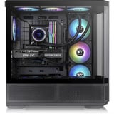 Thermaltake View 370 TG ARGB, Tower-Gehäuse schwarz, Tempered Glass x 3