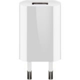 goobay USB-C Ladeset 5 Watt, Ladegerät weiß, 1 Meter Kabel