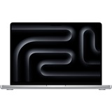 Apple MacBook Pro (14") 2023, Notebook silber, M3 10-Core GPU, MacOS, Deutsch, 36 cm (14.2 Zoll) & 120 Hz Display, 1 TB SSD