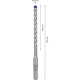 Bosch Expert Hammerbohrer SDS-plus-7X, Ø 8mm, 50 Stück Arbeitslänge 100mm