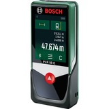 Bosch Laser-Entfernungsmesser PLR 50 C grün/schwarz, Reichweite 30m, Schutztasche, Retail