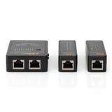 Digitus Netzwerktester und Kommunikationskabeltester schwarz, mit Hartschalenkoffer, RJ45 und BNC
