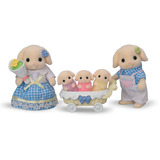 EPOCH Sylvanian Families - Kaninchen Familie, Konstruktionsspielzeug 