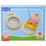 Eichhorn Peppa Pig Holz-Musikset, Musikspielzeug 2-teilig