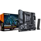GIGABYTE B550M GAMING X WIFI6, Mainboard schwarz/grau