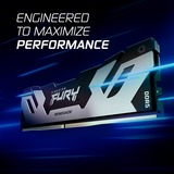 Kingston FURY DIMM 16 GB DDR5-7200  , Arbeitsspeicher weiß, KF572C38RW-16, Renegade, INTEL XMP