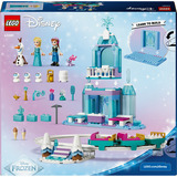 LEGO 43281 Disney Princess Elsas Schlittenfahrt um den Eispalast, Konstruktionsspielzeug 