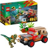 LEGO 76958 Jurassic World Hinterhalt des Dilophosaurus, Konstruktionsspielzeug 