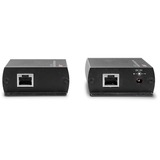 Lindy 140m 4 Port USB 2.0 Cat.6 Extender, USB-Extender schwarz, USB 2.0 Cat.6