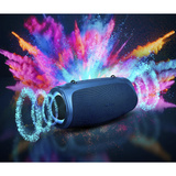 Medion Life P61746 Bluetooth Lautsprecher M blau, Bluetooth, Dual Illuminated, Integrierte Powerbank