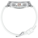 SAMSUNG Galaxy Watch8 Classic, Smartwatch weiß, 46mm, Bluetooth, Hybrid-Armband