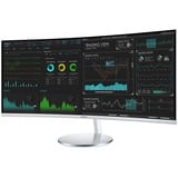 Samsung C34J791 Generalüberholt, LED-Monitor 86.4 cm (34 Zoll), weiß/silber, WQHD, VA, Curved, HDMI, DP, Thunderbolt, 100Hz Panel
